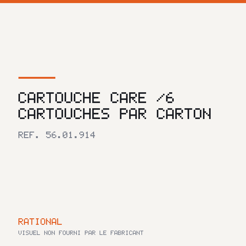 Cartouche Care /6 cartouches par carton