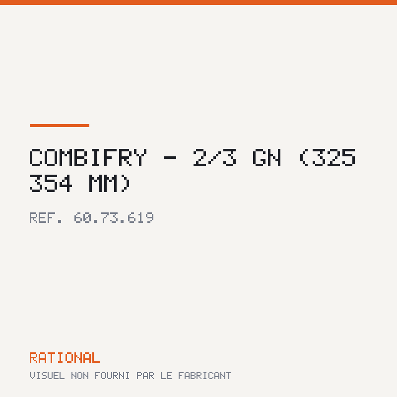 CombiFry - 2/3 GN (325 × 354 mm)