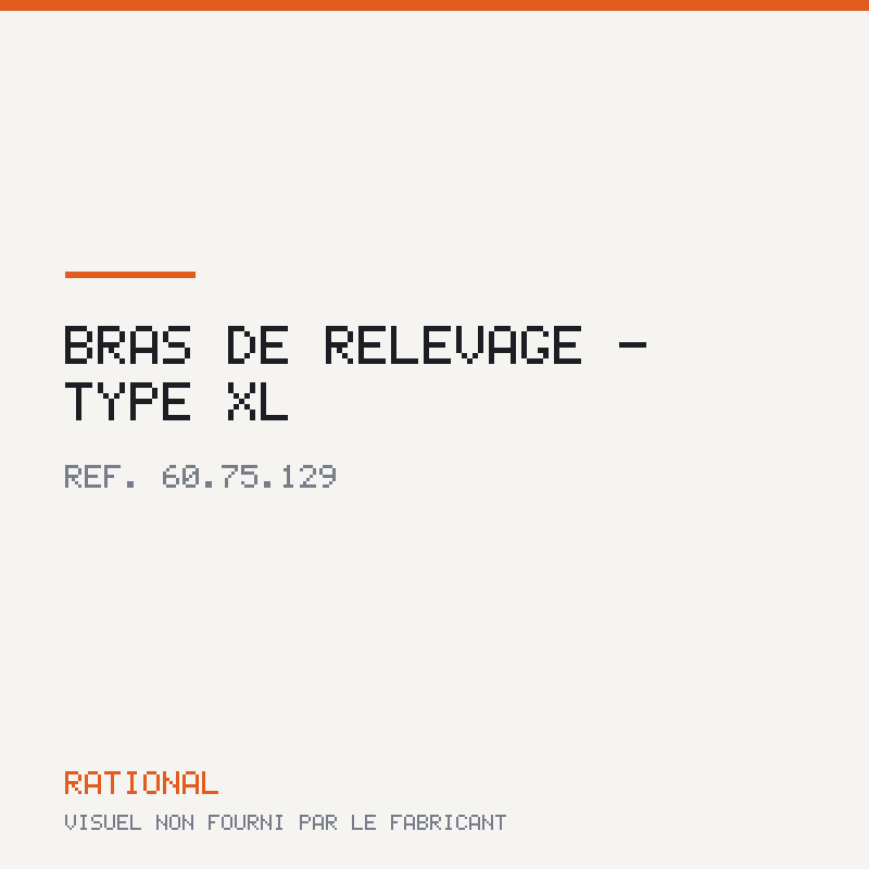 Bras de relevage - Type XL