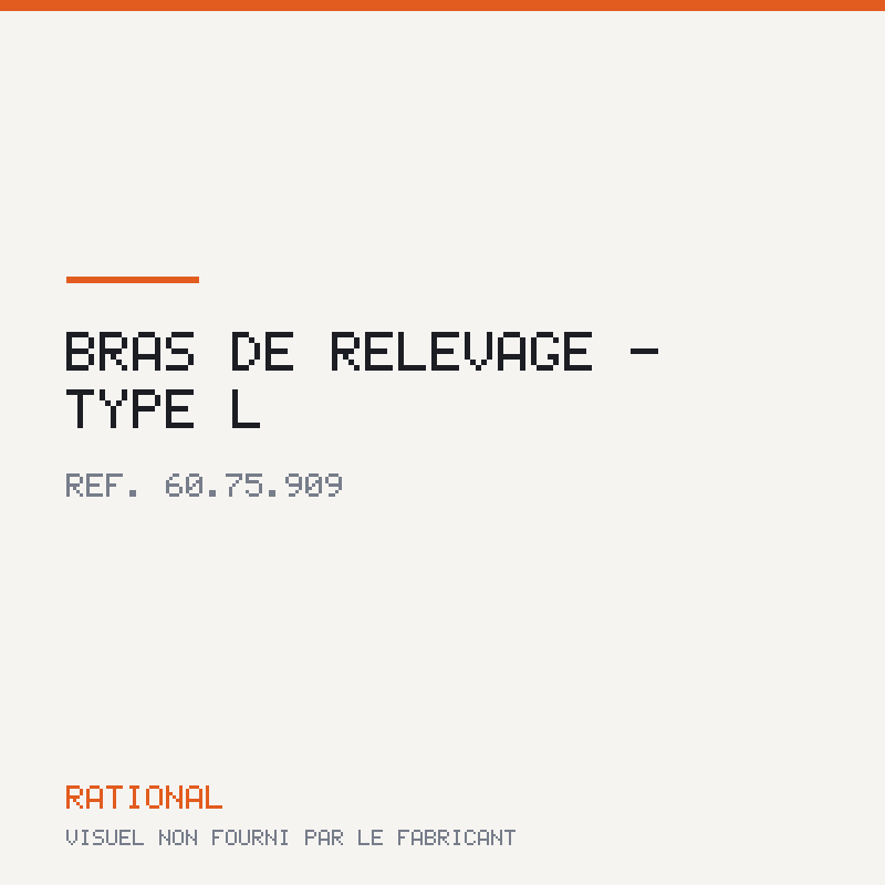 Bras de relevage - Type L
