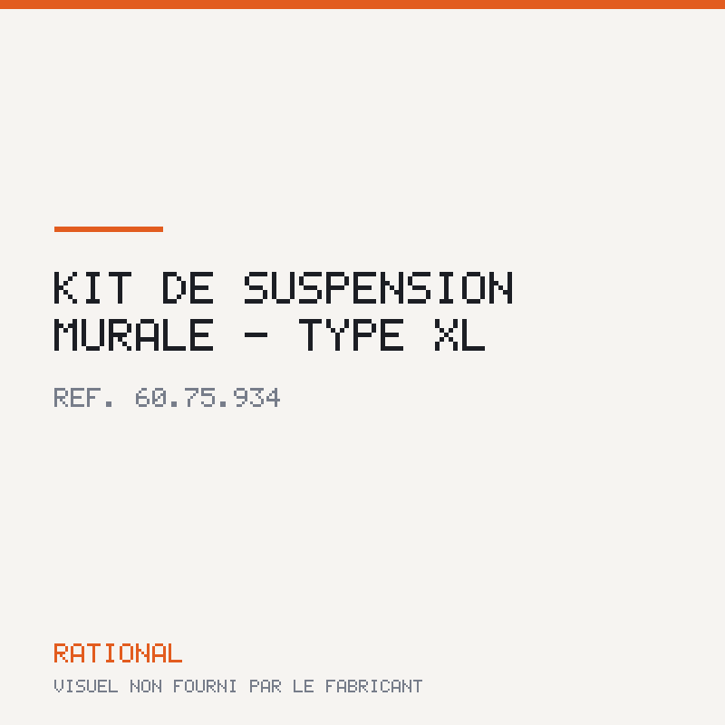 Kit de suspension murale - Type XL