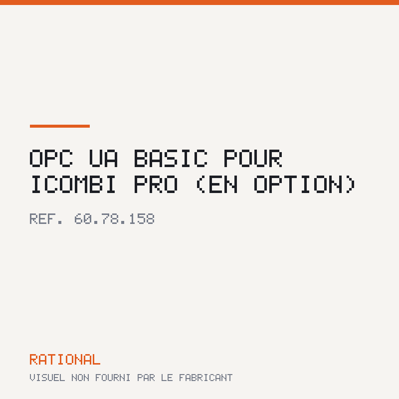 OPC UA Basic pour iCombi Pro (en option)