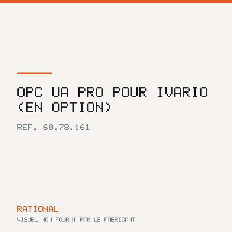 OPC UA Pro pour iVario (en option)