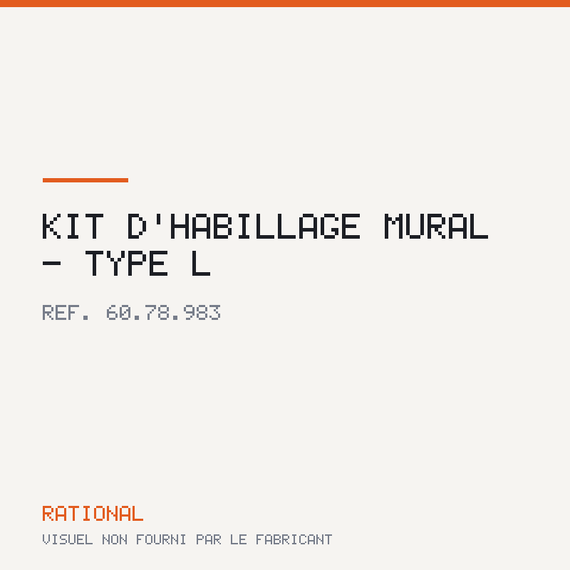 Kit d'habillage mural - Type L