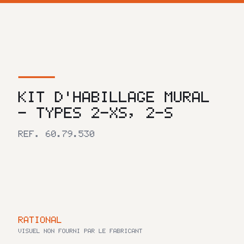 Kit d'habillage mural - Types 2-XS, 2-S