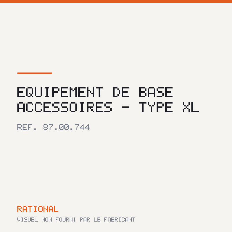 Équipement de base accessoires - Type XL