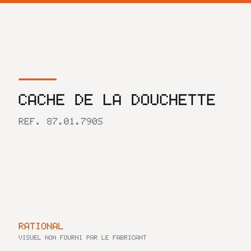 Cache de la douchette