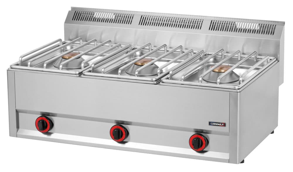 Fourneau gaz à poser 3 feux 99