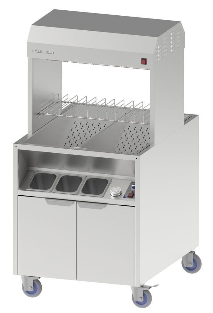 Poste de salage double chauffe traversant 800