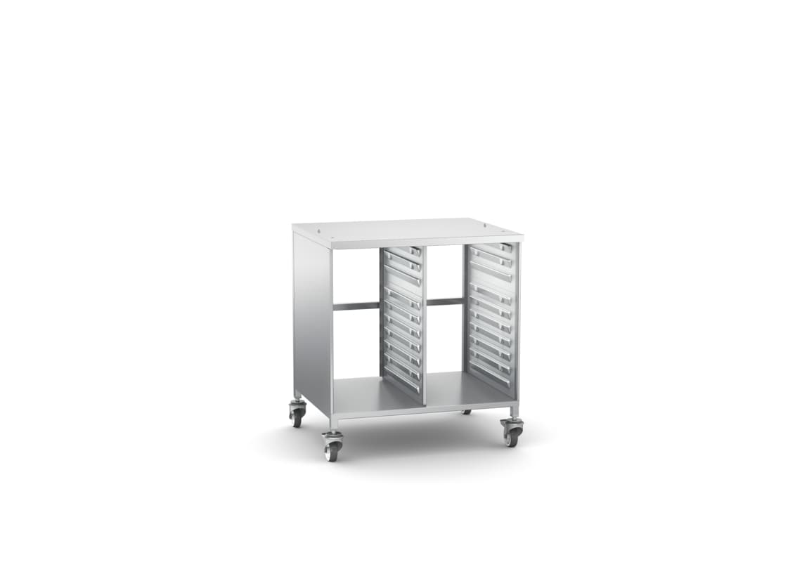 Soubassement II Norme boulanger, version UltraVent, type 6-1/1 - Avec roulette...