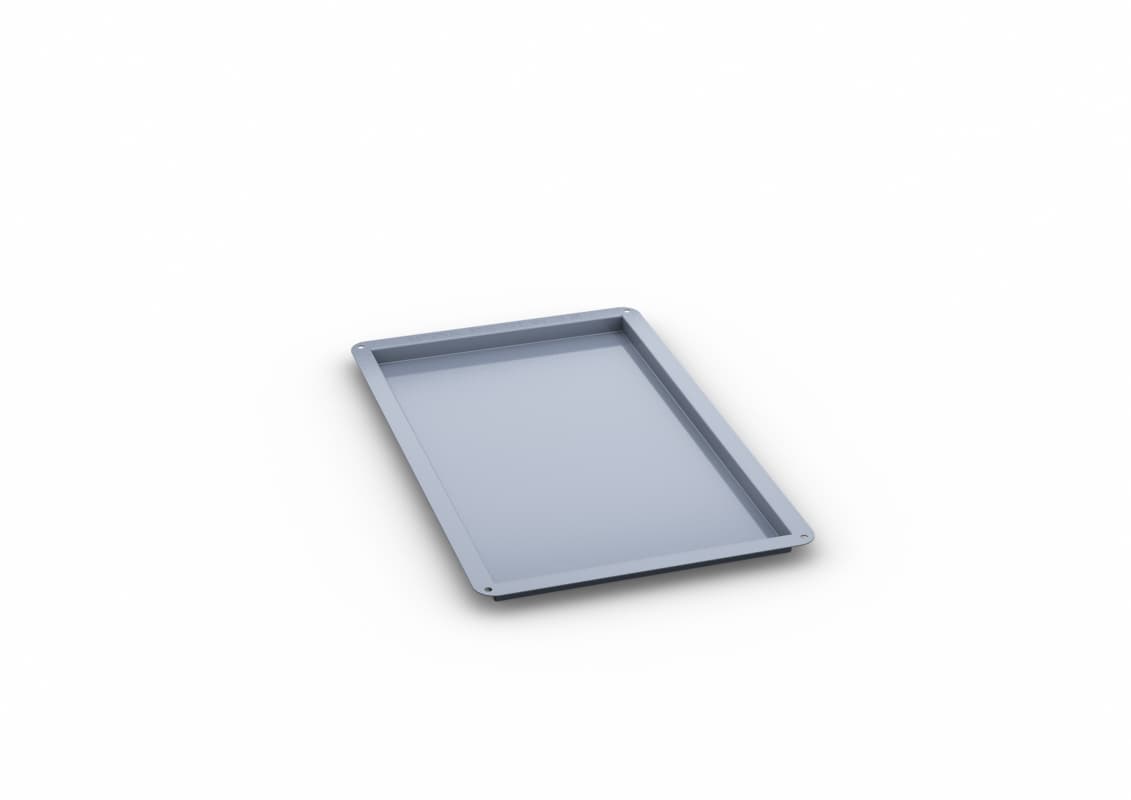 Plat en granit émaillé - Norme boulanger 400 × 600 mm, 40 mm de profondeur