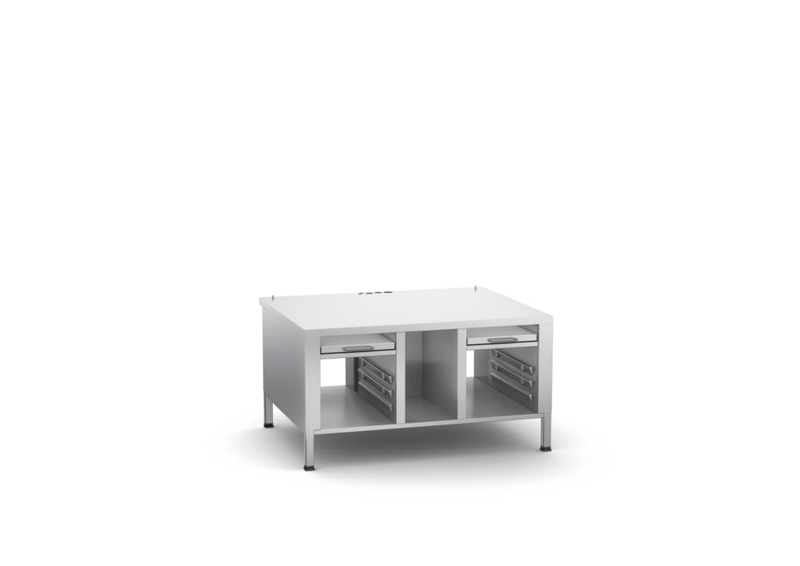 Soubassement avec pieds - Type 2-S, dimensions L | P | H : 1100 | 929 | 595 mm