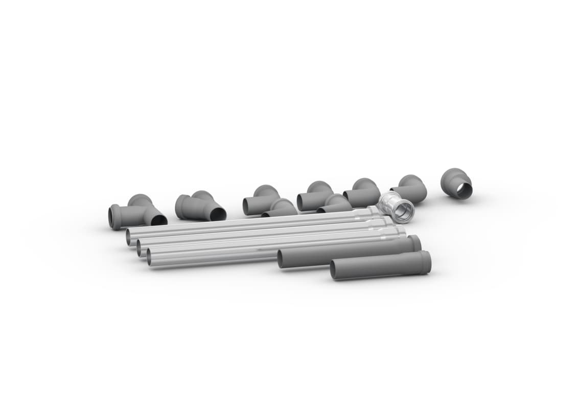 Kit de raccordement à l'écoulement - Types 2-XS, 2-S