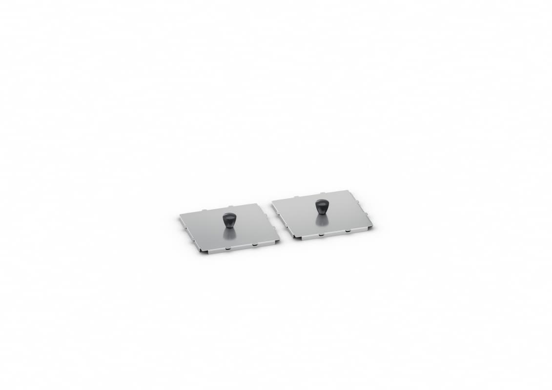 Kit de 2 paniers « portion » - Kit de 2 couvercles pour panier « portion » 1/6...