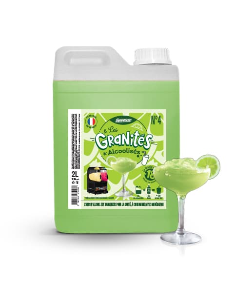 MARGARITA Granités alcoolisés
