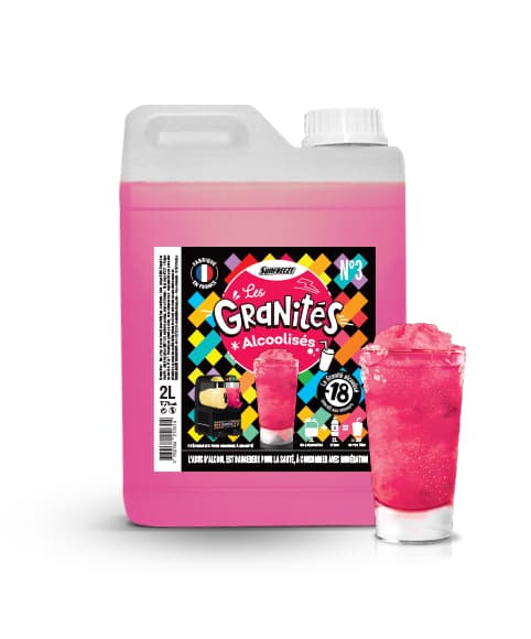 VODKA BOOST Granités alcoolisés
