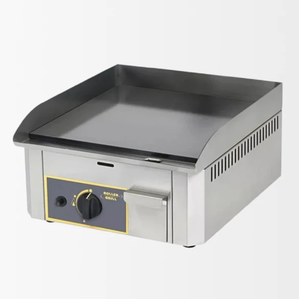 Plaque à snacker chrome à gaz 1 brûleur 400