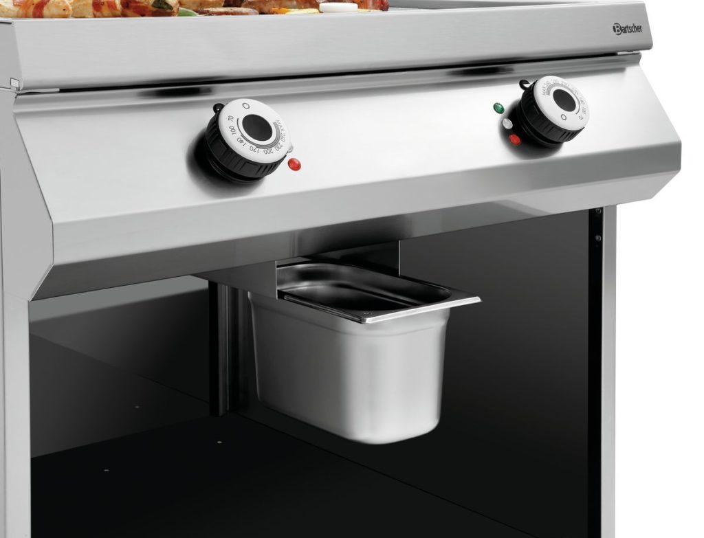 Plaque à snacker électrique 1/2+1/2, PO