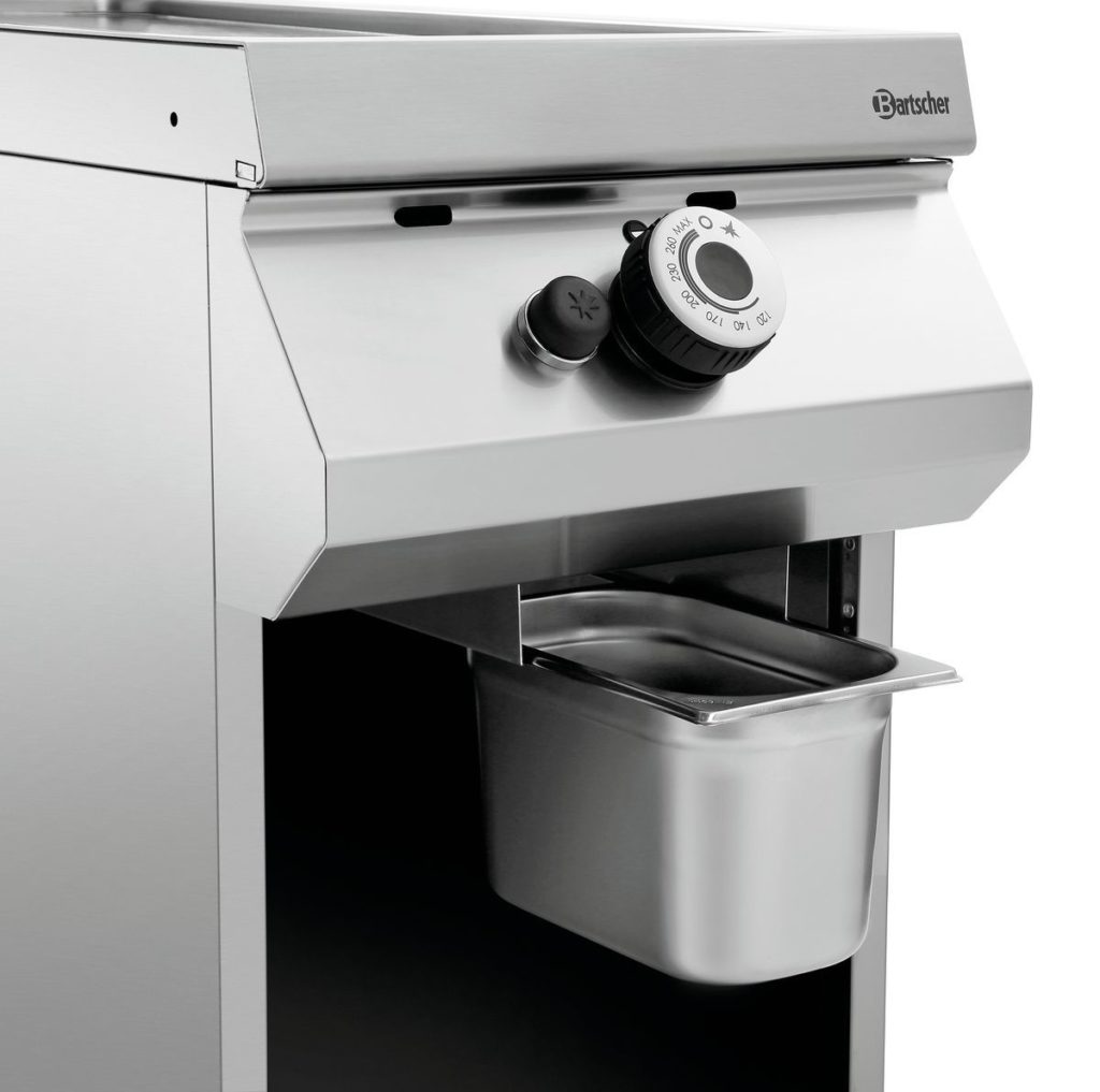 Plaque grill gaz lisse, SO