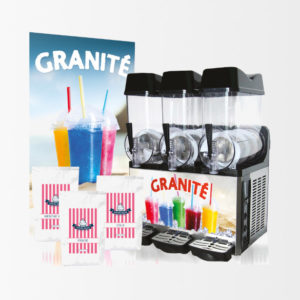 Kit Granita 3 Bacs | machine G12X3