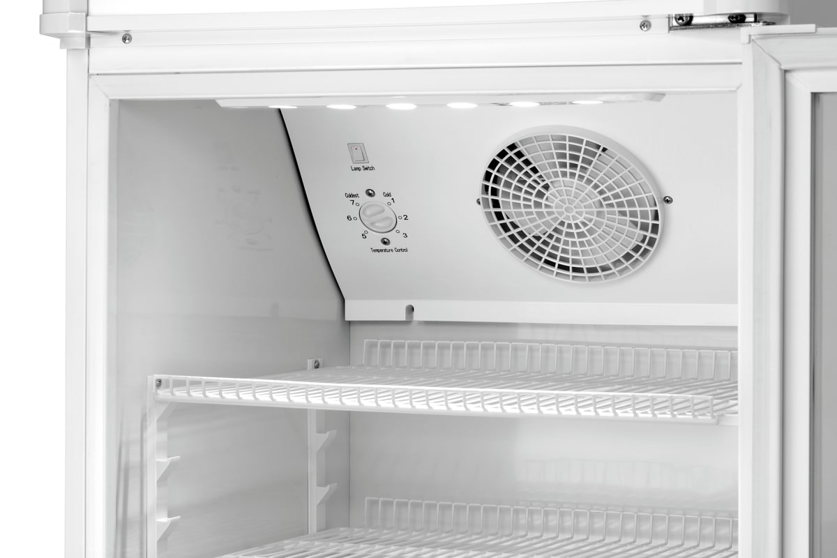 Réfrigérateur avec porte en verre 302L WB