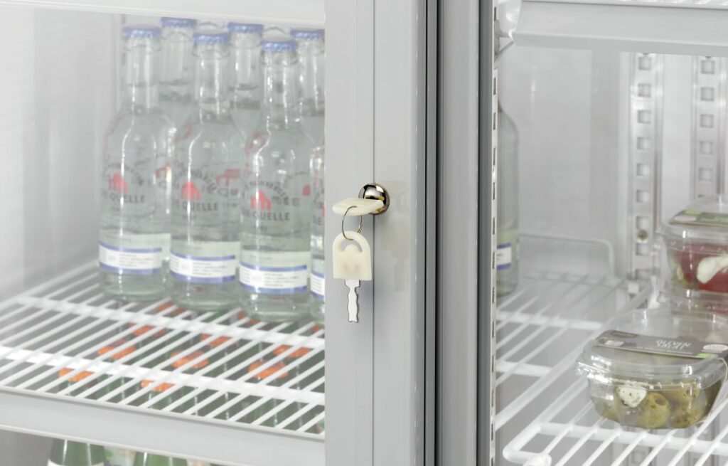 Réfrigérateur avec porte en verre 830WB