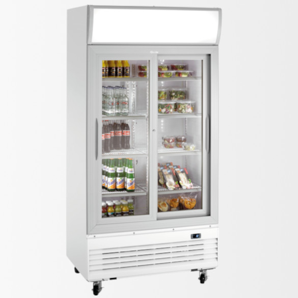 Réfrigérateur avec porte en verre 830L WB