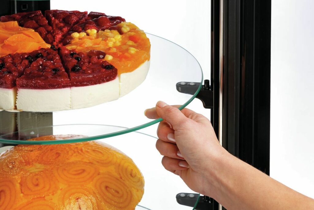 Vitrine à gâteaux 100L