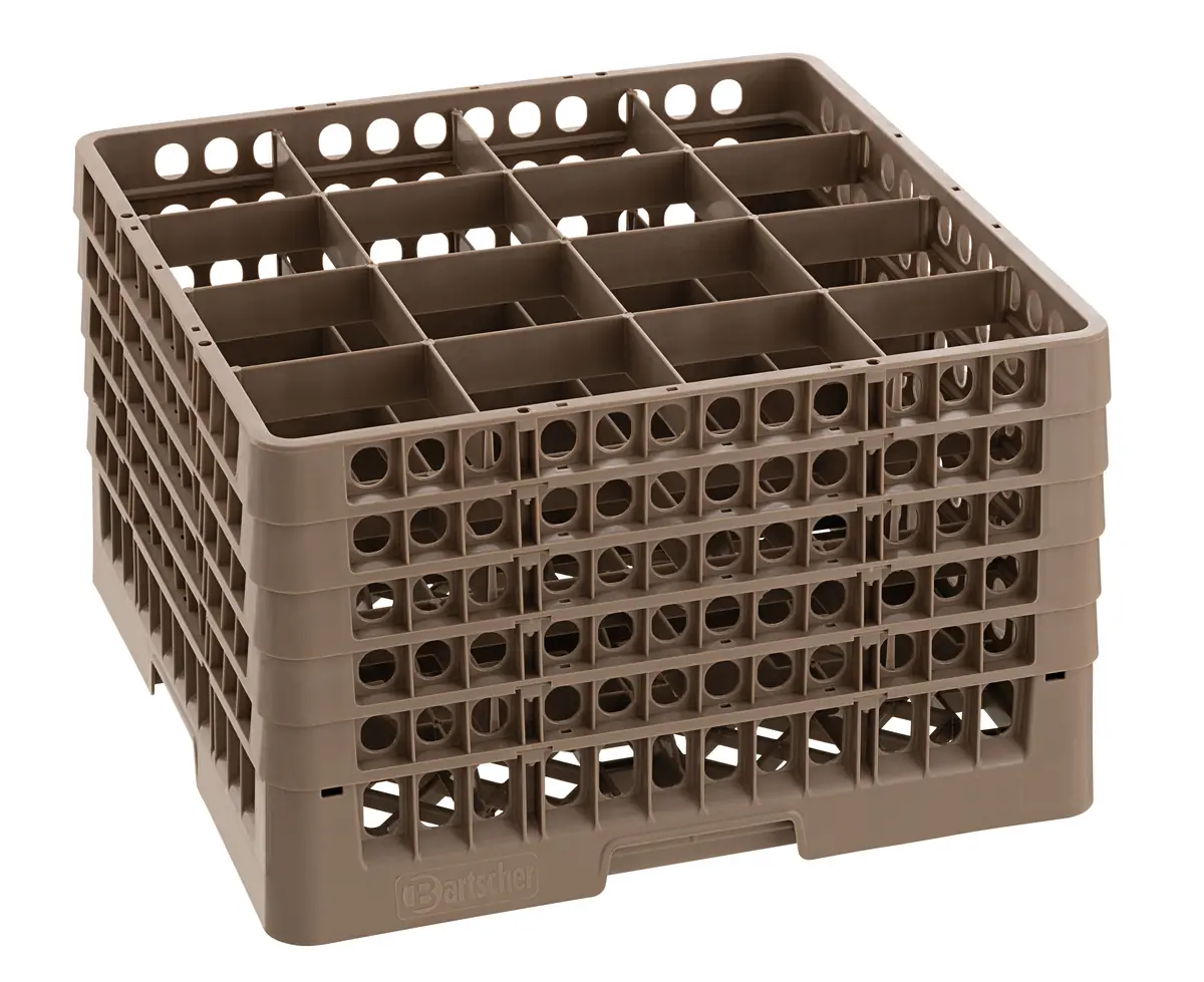Casier verres 16 compartiments/285 mm