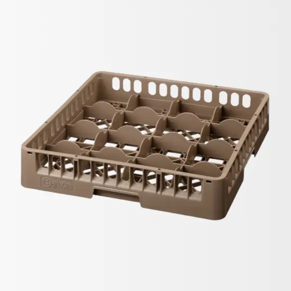 Casier verres 16 compartiments/83 mm