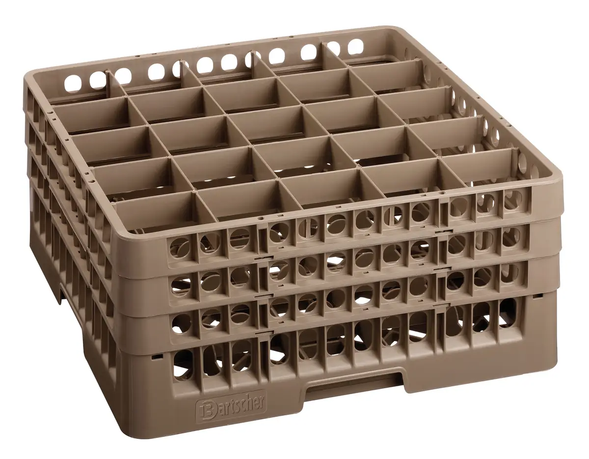 Casier verres 25 compartiments/207 mm