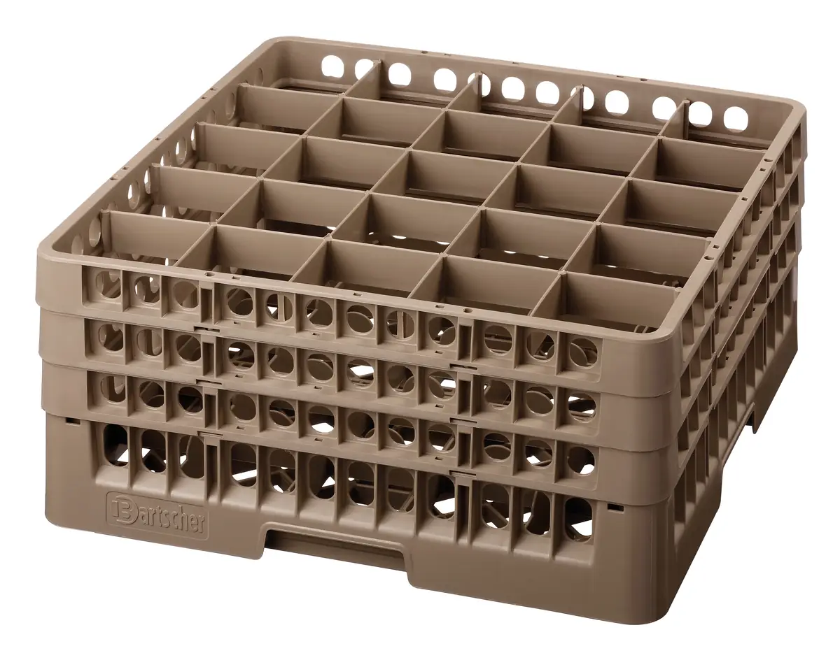 Casier verres 25 compartiments/207 mm
