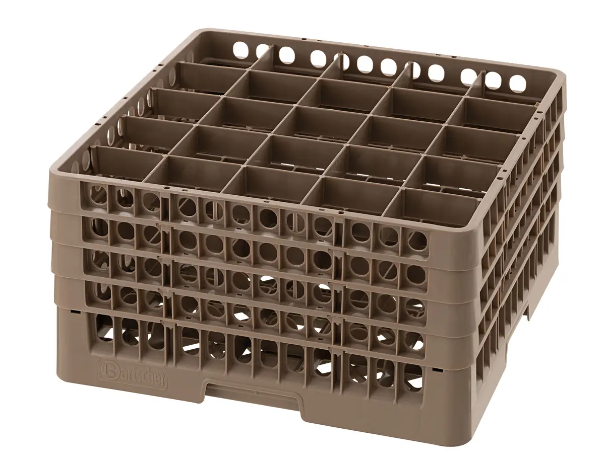 Casier verres 25 compartiments/245 mm