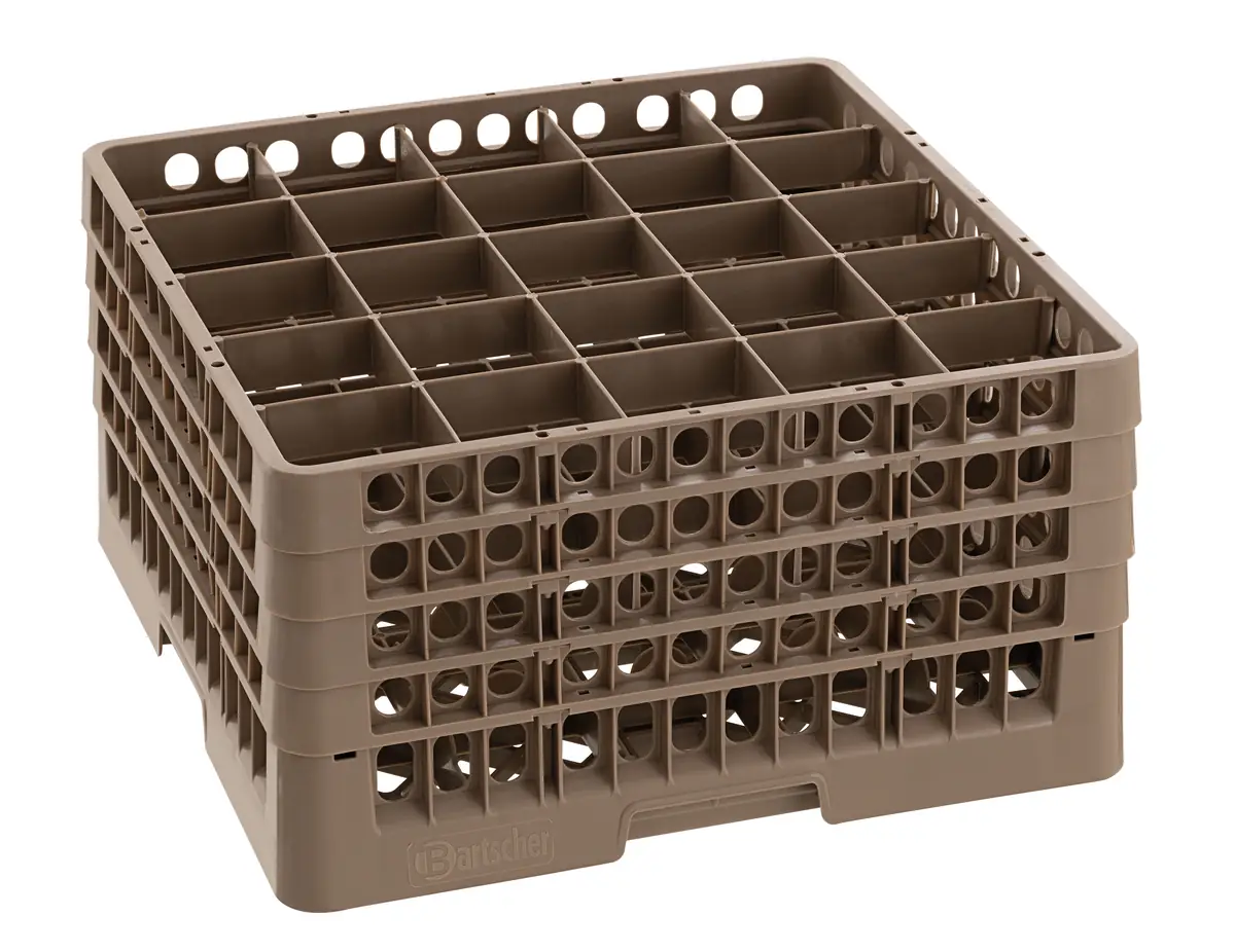 Casier verres 25 compartiments/245 mm