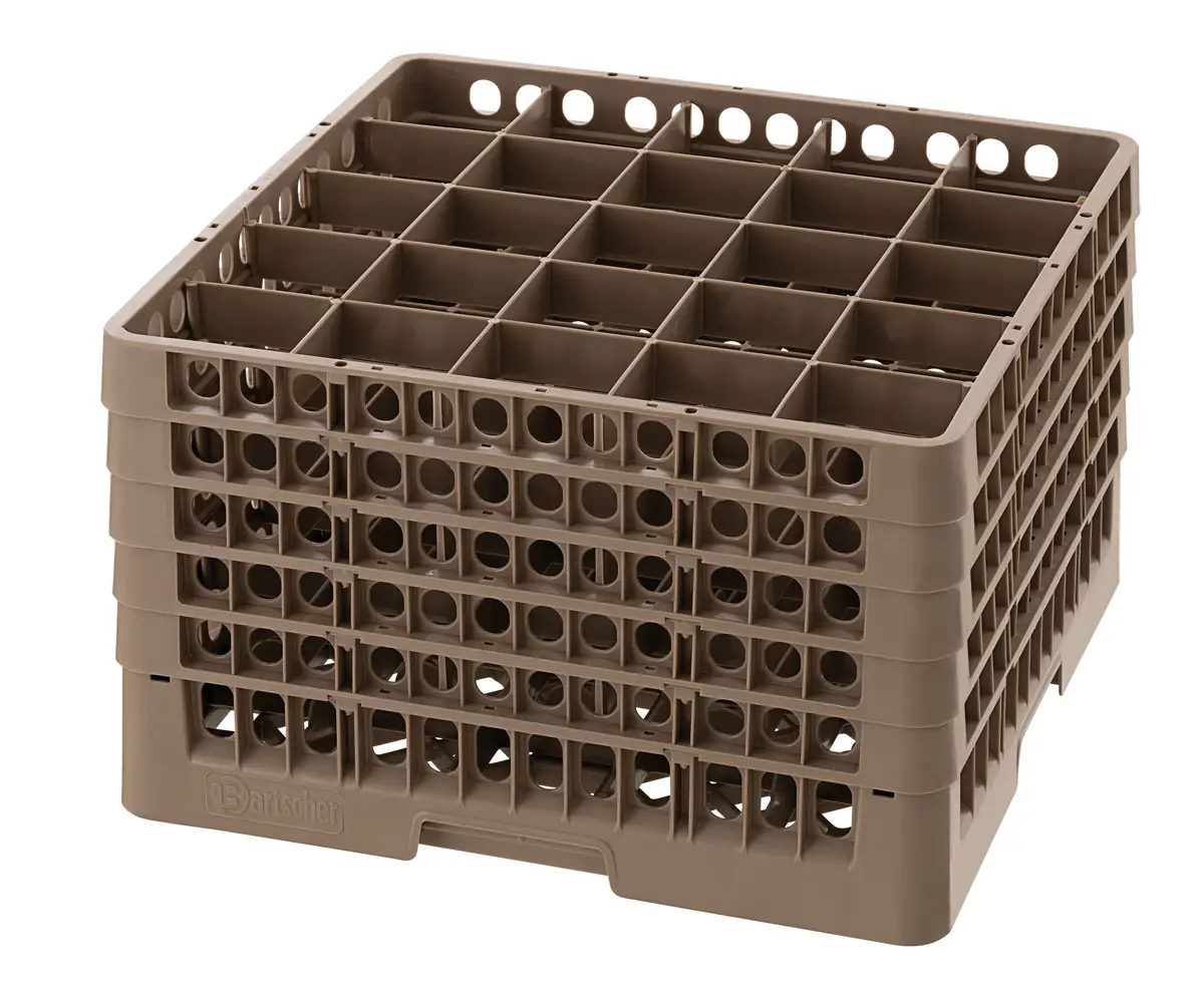 Casier verres 25 compartiments/285 mm
