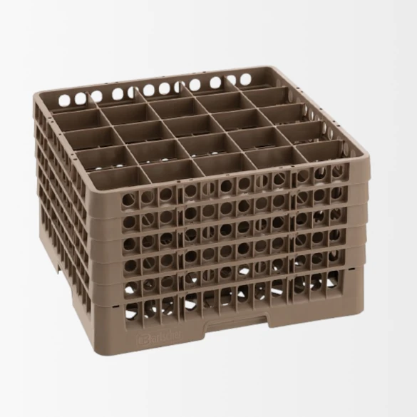 Casier verres 25 compartiments/285 mm