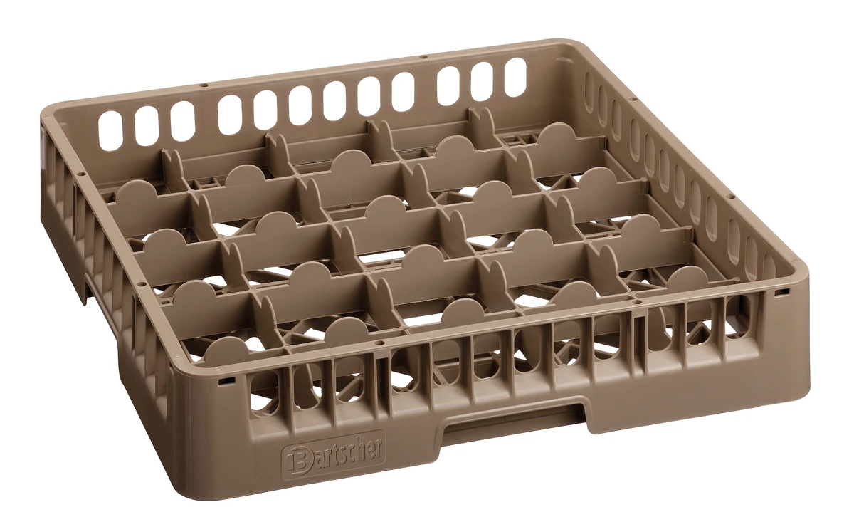 Casier verres 25 compartiments/83 mm