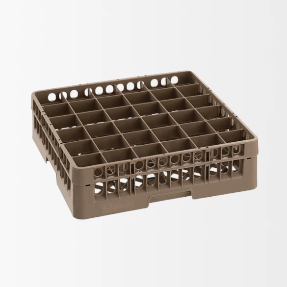 Casier verres 36 compartiments/123 mm