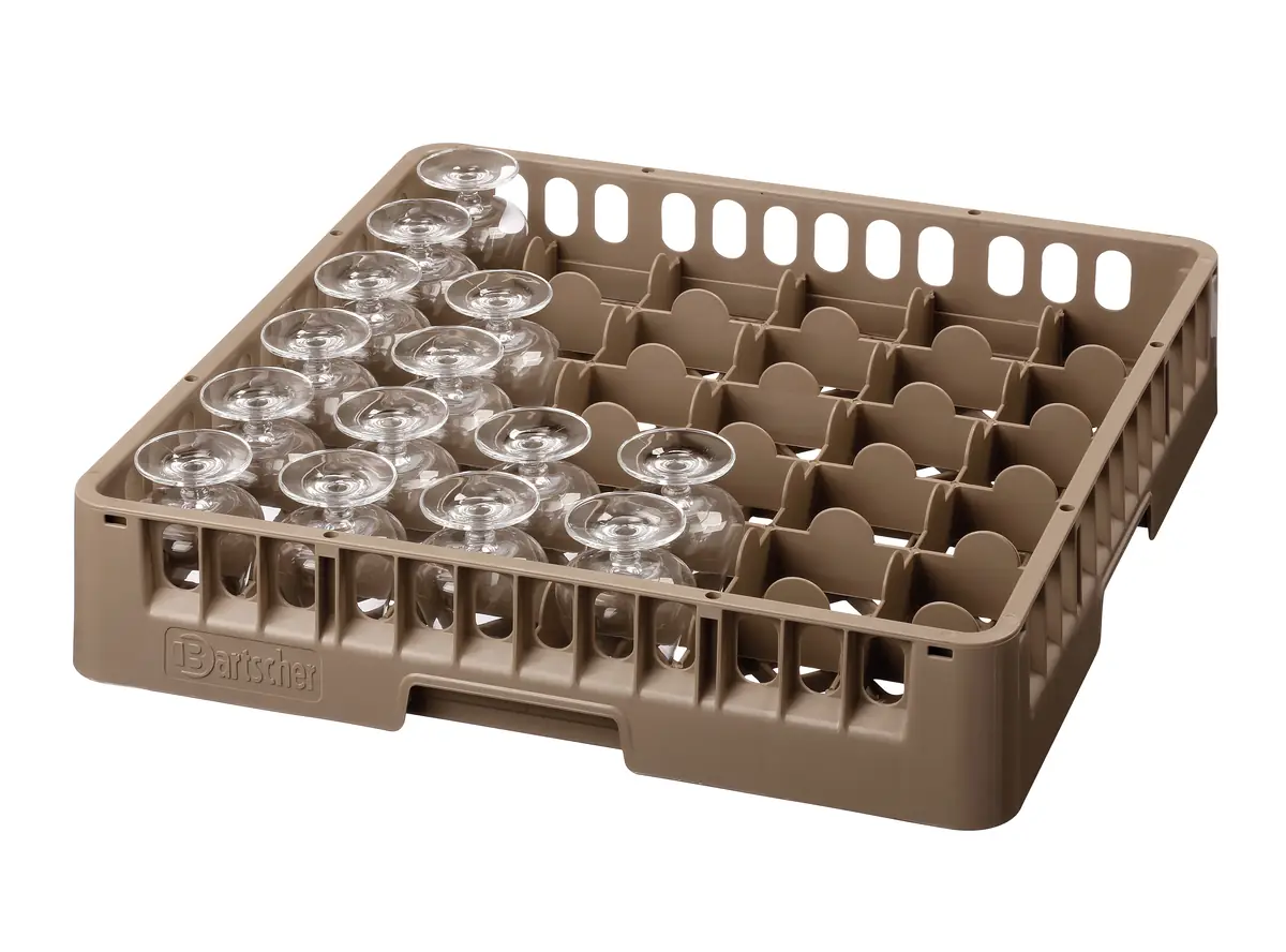 Casier verres 36 compartiments/83 mm