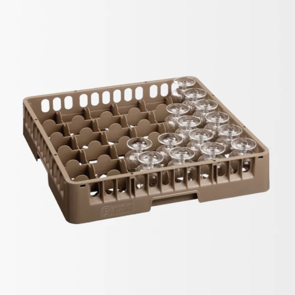 Casier verres 36 compartiments/83 mm