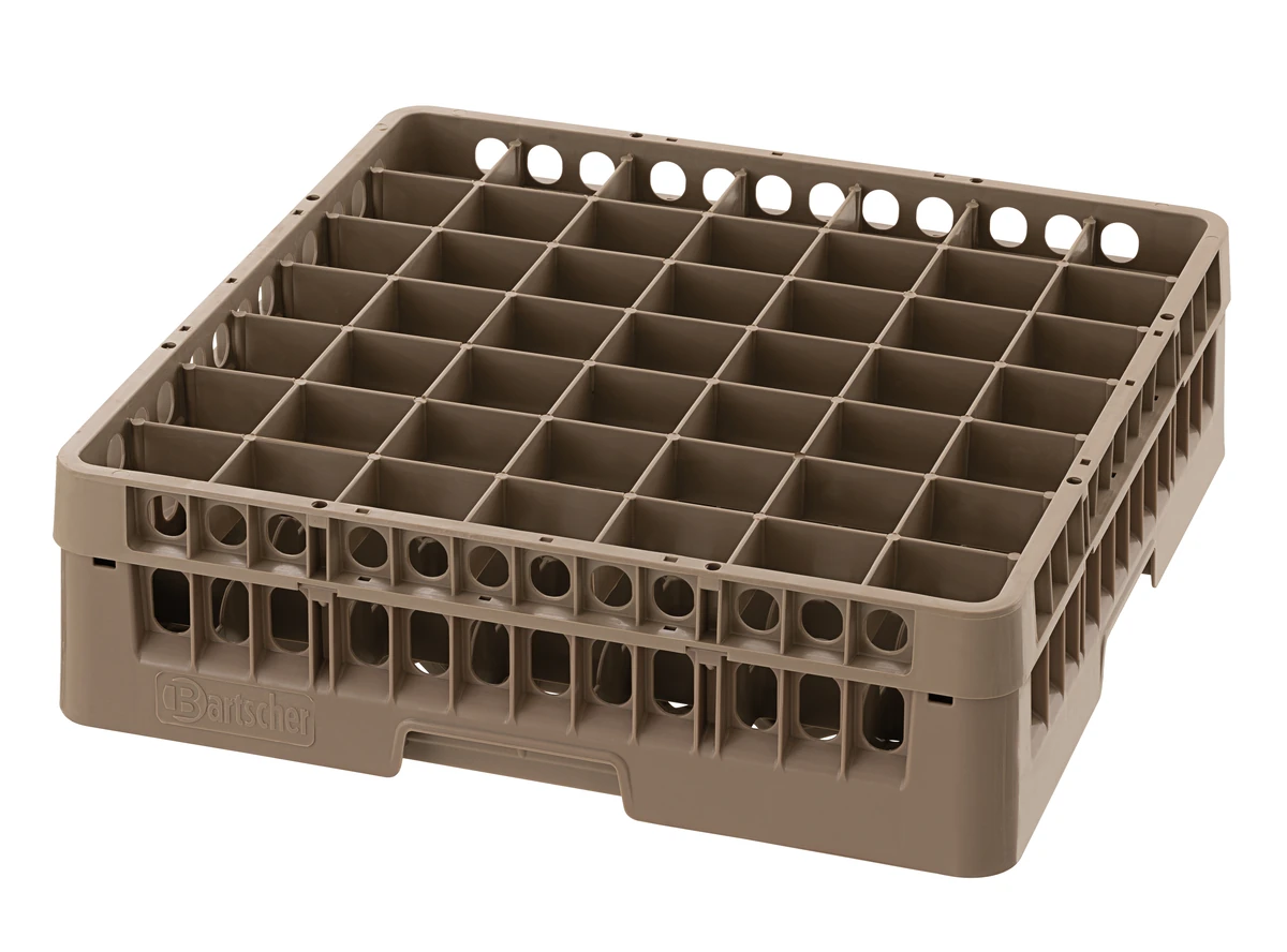 Casier verres 49 compartiments/123 mm