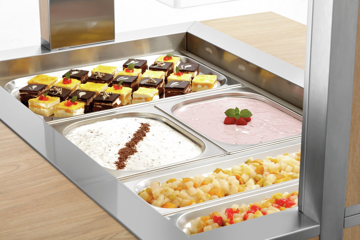 Chariot buffet K3110-200U pour plats froids