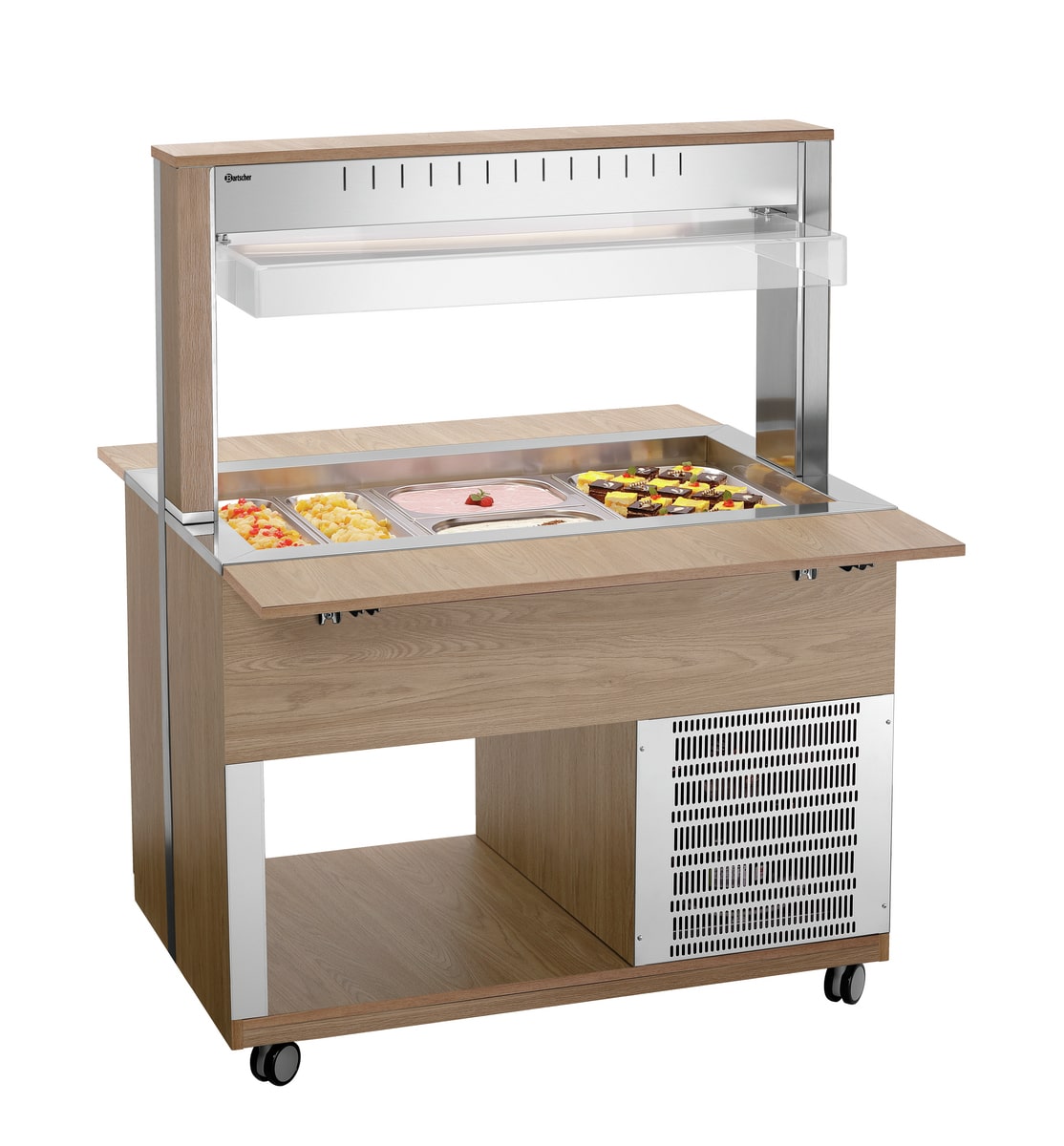 Chariot buffet K3110-200U pour plats froids