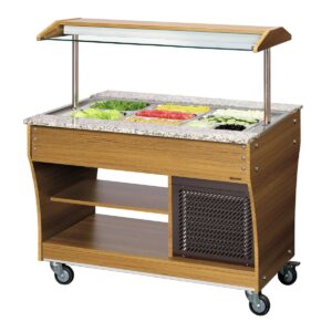 Chariot buffet froid 3x1/1 GN