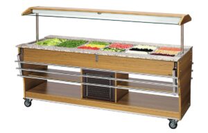Chariot buffet froid 6x1/1 GN