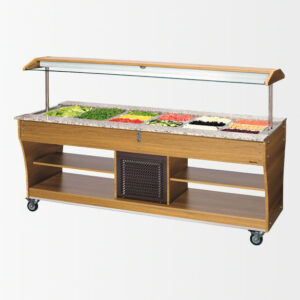 Chariot buffet froid 6×1/1 GN