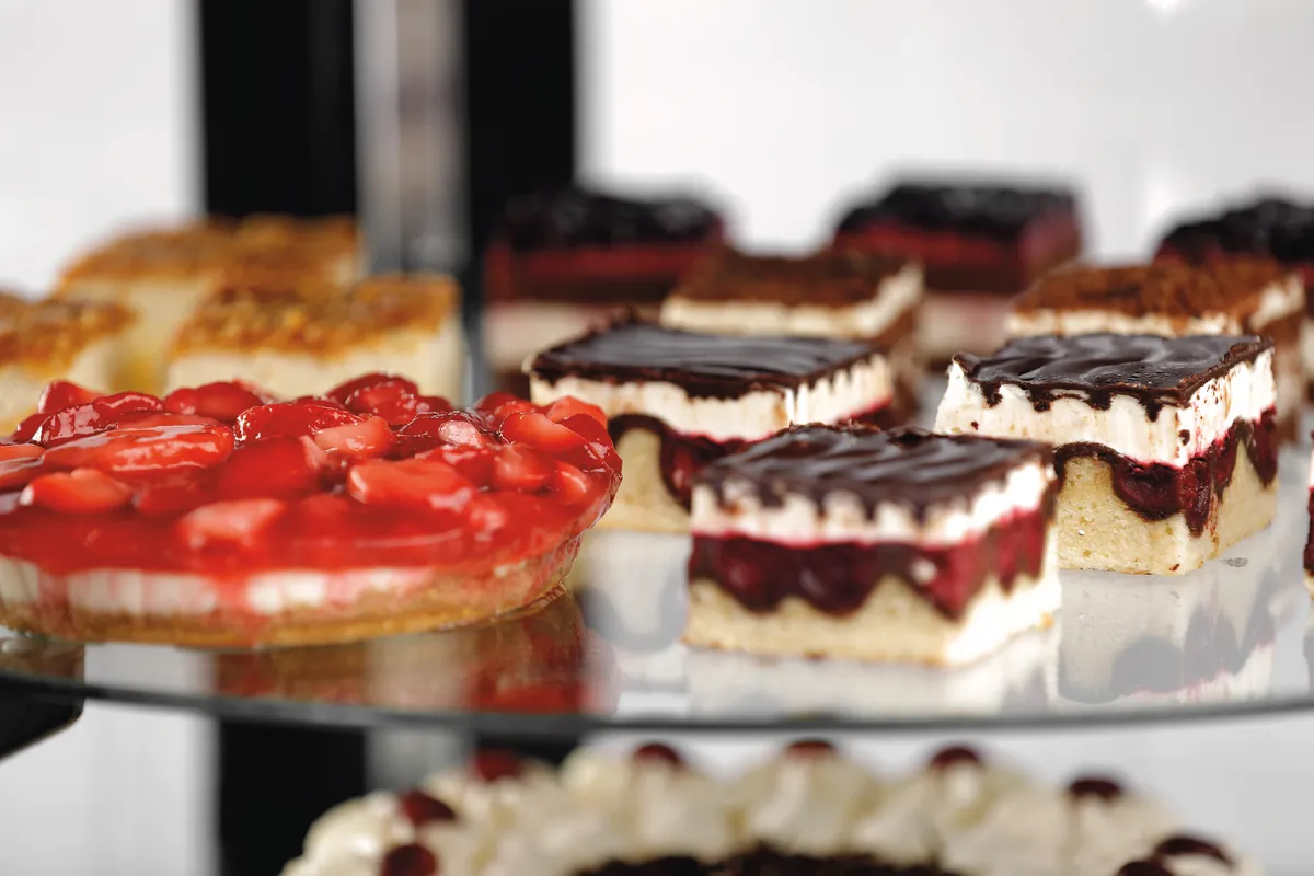 Vitrine à gâteaux 400L