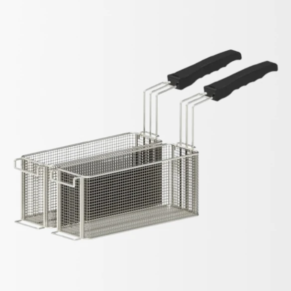 Lot de 2 paniers 4,5L pour friteuse 10 litres