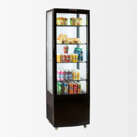 Vitrine réfrigérée positive 235L Noire