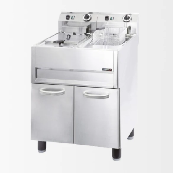 Friteuse électrique sur pieds 2 x 13 litres
